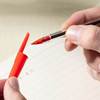 Picture of EQ4-RD 50P Ballpoint Pen Clear Barrel 1mm/1*36