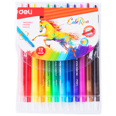 Picture of WC223-12 Twistable Crayon 12 Colors/1*144