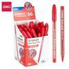 Picture of EQ19-RD 50p Ballpoint Pen 1.0mm Red/1*36