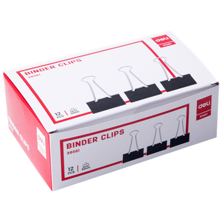 图片 E38561 Foldback clip 51mm Black 12P/1*60