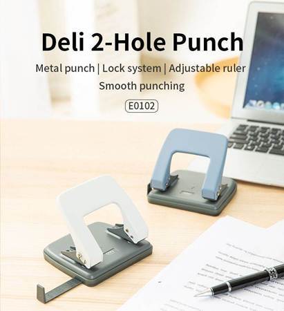 Picture of E0102 2 Hole Metal Punch 20 Sheets/1*60