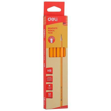 Picture of E7079 Yellow Graphite Pencil HB 12p/1*240