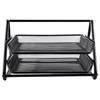 Picture of E9183 File Tray 2 Tier Metal Mesh/1*12