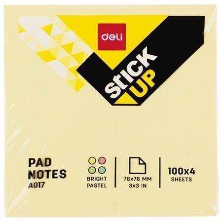Picture of EA01703 2p Sticky Notes 76×76mmx100/1*72