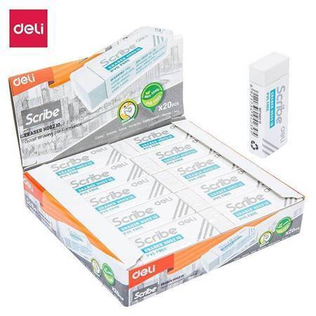 Picture of EH00210 Eraser 54*20*10mm White 20p/1*36