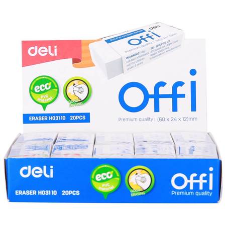 Picture of EH03110 20P Eraser 60x24x12mm/1*36