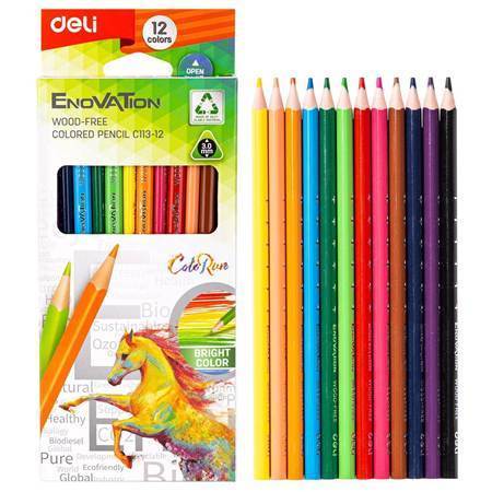 Picture of EC113-12 Enovation Colored Pencil 12 Colors/1*144