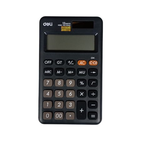 Picture of EM120 Pocket Calculator Dark Grey/1*200