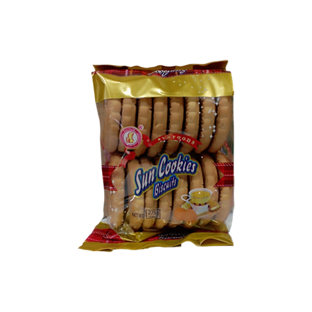 Picture of SUNFOODS biscuits cookies 275g*24p/1*1