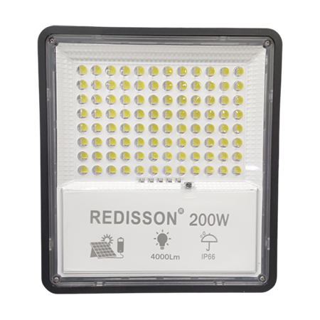 Picture of RED RS200  solar led flood light 200w/1*4