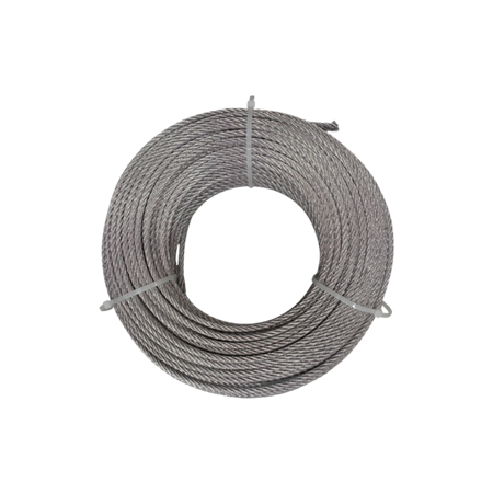 Picture of DXGSS-06 Zinc-coated steel wire rope 6mm*100m
