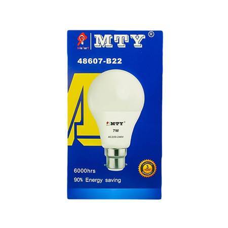 Picture of 48607-B22 MTY 7W B22 led bulb A/1*100