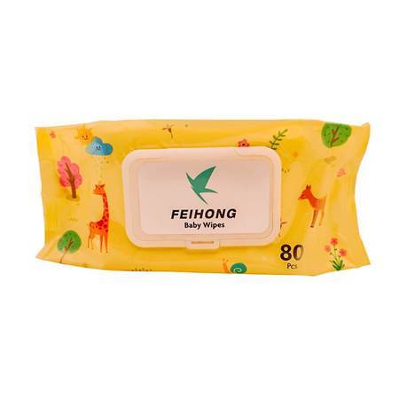 图片 FEIHONG baby wipes 80pcs(YELLOW)/1*24