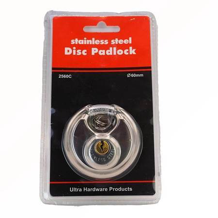 图片 2560C 60mm round lock Disc padlocks/1*72