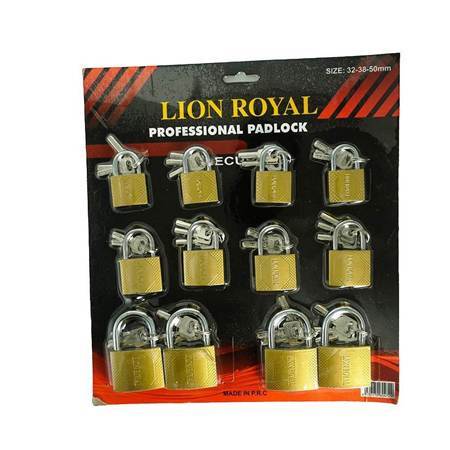 Picture of LI 32-38-50 12p padlocks/1*20