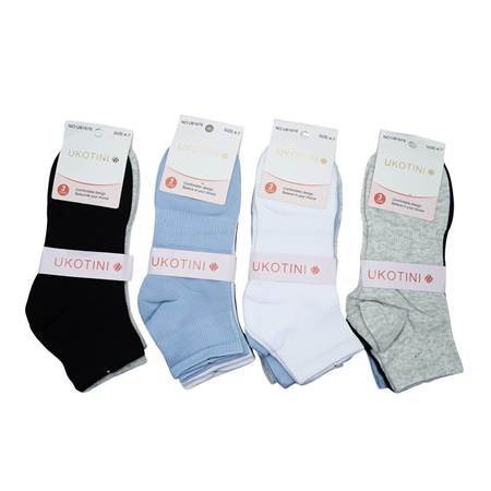 Picture of UB1678-2 UKOTINI 12pairs 4-7 socks/1*50