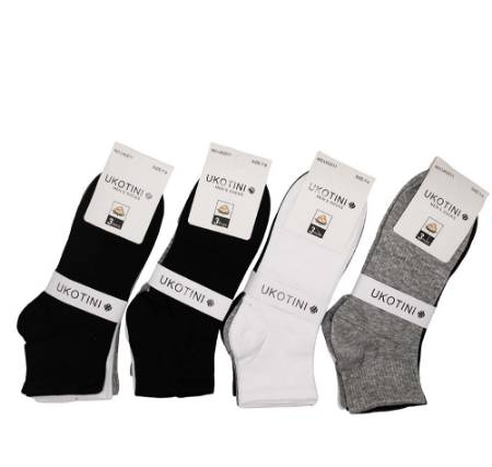 Picture of UA2211-1 UKOTINI 12pairs 7-9 socks/1*50