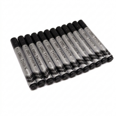 Picture of EU00120 12p Whiteboard Marker bk/1*80