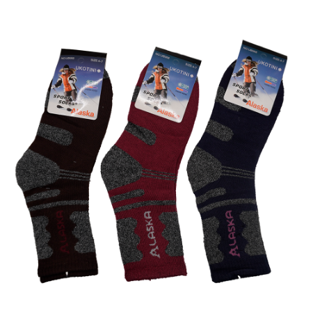 Picture of UB968-1 UKOTINI 12pairs 4-7 socks/1*30