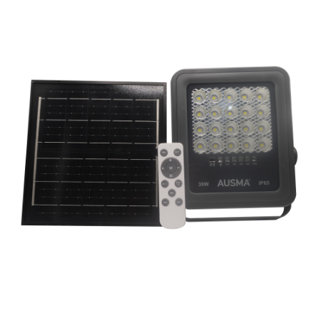 Picture of AUS TK-09-H solar led flood light 30w/1*10