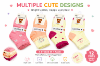 Picture of UD6-1 UKOTINI 12pairs 2-4 socks/1*200