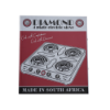 Picture of Diamond quad spiral white/1*3