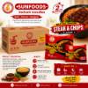 Picture of SUNFOODS steak&chop noodles  10*5*75g/1*1