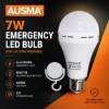 Picture of AUS 7w E27 EMG  LED BULB RED/1*50