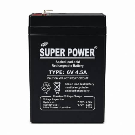 Picture of 6v4.5AH OSAKA/SUPER BATTERY/1*20