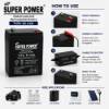 Picture of 6v4.5AH OSAKA/SUPER BATTERY/1*20