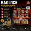 Picture of EX323850 12p padlocks/1*20