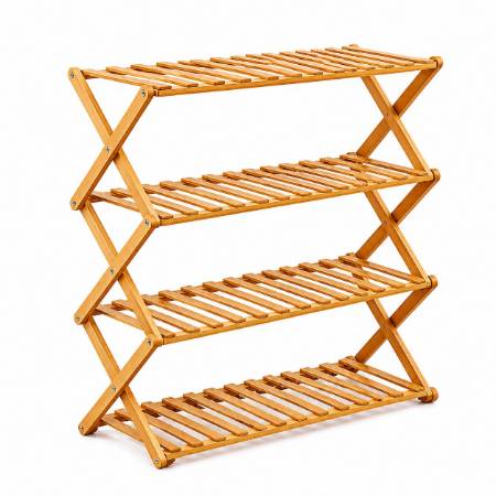 Picture of BS-7937 4 layers of bamboo shoe rack/1*10