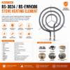 Picture of BS-3024/BS-EWH006(STOVE ELEMENT)/1*100