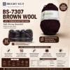 Picture of BS-7307 BROWN WOOL/1*30
