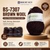 Picture of BS-7307 BROWN WOOL/1*30