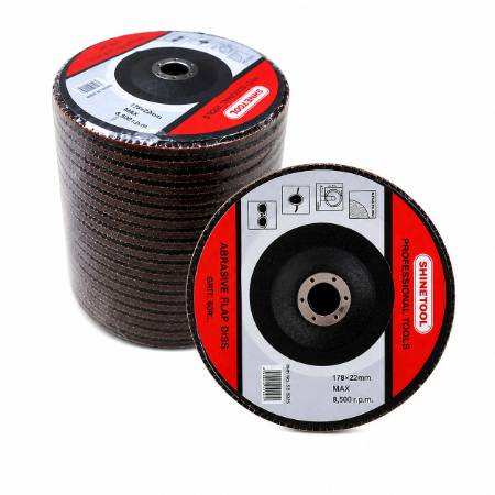 Picture of ST-0025 25P FLAP DISC 7'' 178*22 60#/1*4