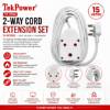 Picture of TP-T02A/15M TEKPOWER WHITE/1*18