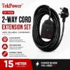 Picture of TP-T02B/15M TEKPOWER BLACK/1*18
