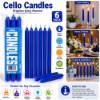 Picture of Cello 12*450g blue candles/1*1