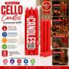 图片 Cello 12*450g red candles/1*1