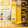 Picture of Cello 12*450g yellow candles/1*1