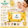 Picture of FEIHONG baby wipes 80pcs(YELLOW)/1*24