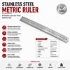Picture of KM-MC RULER SILVER30CM*0.7/1*600