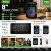 Picture of YD-71810 8'' istar speaker/1*6