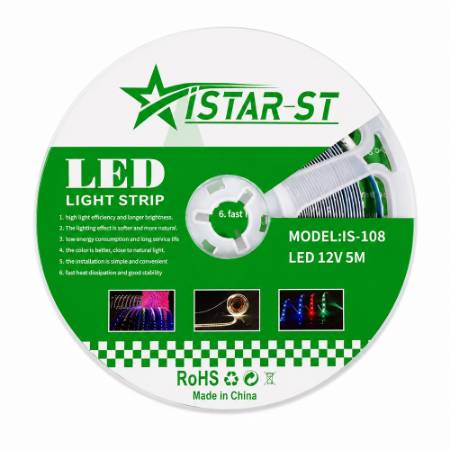 Picture of IS-108  led strip 12v 5m COLOR/1*50