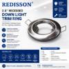 Picture of 2.5'' 2pc Sil DOWN LIGHT TRIM RING/1*100