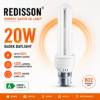 Picture of 20w B22 RED energy saver 2u/1*100