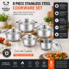 Picture of PB-P001 PANDA POT 8PCS S/S LID POT/1*6