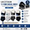 Picture of UA55 UKOTINI 12pairs 7-10 socks/1*50