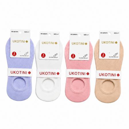 Picture of UB1674 UKOTINI 12pairs 4-7 socks/1*50